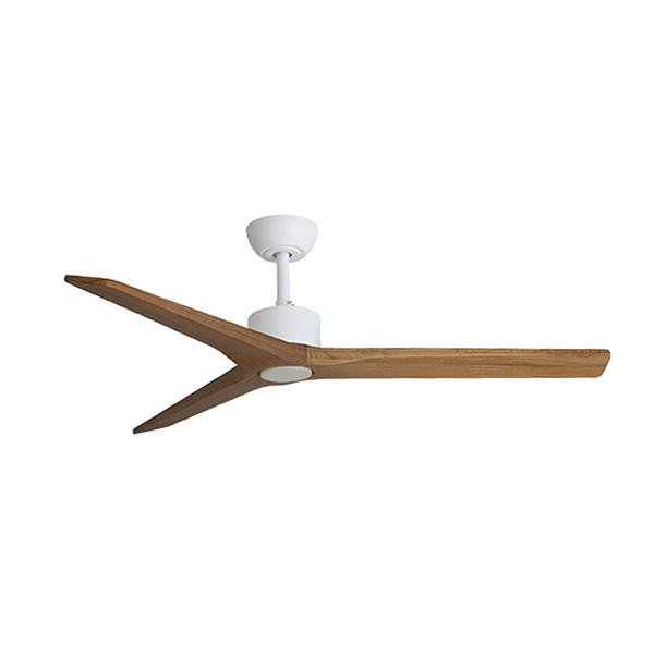 พัดลมเพดาน MR.KEN รุ่น FARO Solid Wood 52" DR LED DC Motor พัดลมมีไฟ ใบพัดไม้แท้ พร้อมรีโมทคอนโทรล